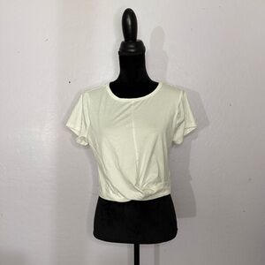 Fashion Nova White Cropped Top